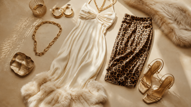 Mob Wife Aesthetic Summer Outfits — Fur, Gold & Maxi 2026