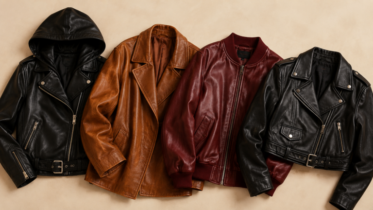 10 Leather Jacket Outfits Trending on Amazon in 2026